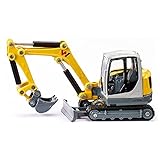 siku 3559, Wacker Neuson ET 65 Kettenbagger, 1:50, Metall/Kunststoff, Gelb,...