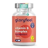 Vitamin B Komplex - 200 Kapseln (7 Monate) - 10-fach hochdosiert - Mit...