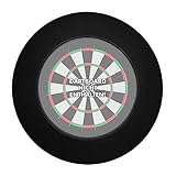 McDart Dartboard Surround Wandschutz Schwarz 11,5 cm Breite 3,5 cm Dicke
