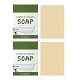 2 Stück Ziegenmilchseife Gesicht, Gesichtsseife, Beruhigend &...