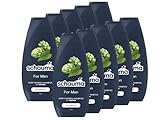 Schauma Schwarzkopf Shampoo For Men (10x 400 ml), kräftigendes Herren...