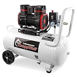 KnappWulf Flüsterkompressor KW6060 Luftkompressor Druckluftkompressor 50L...