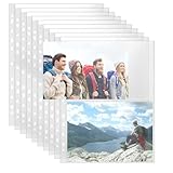 VZU 30 Stück Fotohüllen DIN A4 Transparent Postkartenhüllen, 60...