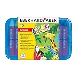 Eberhard Faber 524011 - Wachsmalkreiden dreiflächig, 10 Stück in...