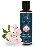 Panu Natural Massageöl Sakura - Pflegendes Körperöl zum Massieren -...