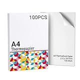 Thermopapier A4 für tragbaren Drucker M08F-A4, kompatibel mit Brother...