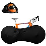 Fahrradabdeckung Fahrradschutz - 1 Stück Schwarz Fahrrad Abdeckung...