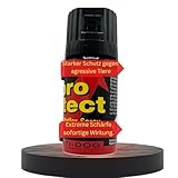 Pfefferspray Verteidigungsspray Anti-Dog 40 ml – Tierabwehrspray...