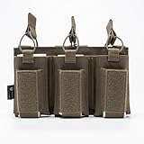 TSPRO Triple Molle Munitionstasche, Taktische Pouch Offener Oberschnitt,...