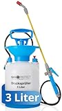 Nanoprotect Drucksprüher 3 L | Universelle Sprühflasche für Essigsäure,...