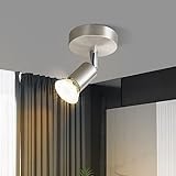 Glitzerlife LED Deckenstrahler 1 Flammig Wandstrahler - Flurlampe GU10...