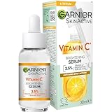 Garnier SkinActive Serum gegen dunkle Flecken, Gesichtsserum mit Vitamin C...