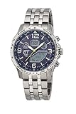 ETT Eco Tech Time Funk Solar Weltzeit Herren Uhr Chronograph mit Titan...