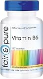 Fair & Pure® - Vitamin B6 Tabletten - vegan - Pyridoxin HCl - 250...