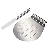 GWHOLE Kuchenheber Kuchenretter und Streichpalette Konditormesser Set, aus...