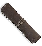 Angus Stoke Messertasche Kochmesser - Premium Leder Kochmesserrolle groß...