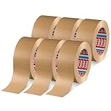tesa tesapack 4713 Paketband im 6er Pack - Papier Klebeband zum...