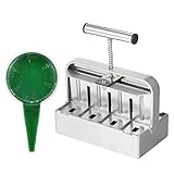 8 Zellsamen Boden Block Maker, Handheld Soil Blocker 2 Zoll Bodenblockierer...