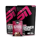 ESN Designer Whey Protein – 2 x 1000 g Vanilla + Gratis ESN Designer Whey...