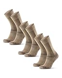 DANISH ENDURANCE Merino Wandersocken, Sommer Trekkingsocken, Unisex,...
