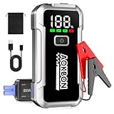 AOKBON Starthilfe Powerbank 4000A 12V Auto Starthilfe mit großen...
