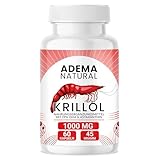 ADEMA NATURAL® Antarctic Krill Oil - Krillöl Kapseln - Hochdosiert mit...