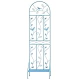 LTSRLL Extra Hohes Rankhilfe Gitter, Rostfreie Pflanzenschutzstütze Mit...