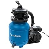 Miganeo Sandfilteranlage Speed Clean Dynamic 6500 - Blau | Pumpenleistung...