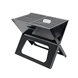 Xinnary Tragbarer Klappgrill Edelstahl Holzkohle BBQ Grill Outdoor...