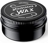 Charlemagne Moustache Wax - Schnurrbart Wachs - Bart Wachs Bartwichse...