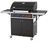 tepro Gasgrill Keansburg 4 mit 3 Edelstahl-Brennern inkl. 1 POWERZONE, 1...