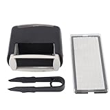 Selbstfärbendes Stempelset, individuelles Stempelset mit schwarzer Tinte,...