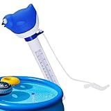 Sghtil Schwimmendes Thermometer, hohe Ablesbarkeit, wasserdicht, tragbar,...