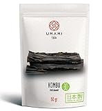 Umami Bio-Kombu-Algen getrocknet, aus japanischer Landwirtschaft,...