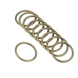 Unifizz O-Ringe aus Zinklegierung, 30 mm Innendurchmesser, 3 mm dick,...