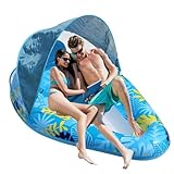Aufblasbarer Pool-Schwimmer Mit Dachboden, Schwimmende Lounge Stühle,...