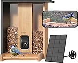 NETVUE Birdfy Vogelfutterhaus mit Kamera zur Live-Beobachtung Nachtsicht,...