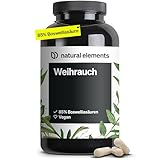 natural elements Weihrauch Kapseln – 1176mg Extrakt aus indischem...