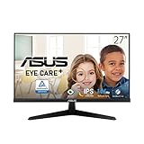 ASUS VY279HGE Gaming Monitor - 27 Zoll Full HD - 144 Hz, 1ms MPRT, FreeSync...