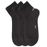 S.Oliver Unisex Quarter Socken 6er Pack, Größe:39-42;Farbe:black (05)