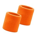 Flintronic 2 Stück Schweißbänder Handgelenk, Saugfähige Handgelenk...