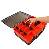 Mihauuke Fishing Box | Doppelschicht Köcherbox Köder Aufbewahrung |...