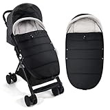 Fußsack Kinderwagen Winter, Warmer Wintersack für Baby & Buggy,...