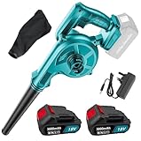 Drahtlos Akku Laubbläser,Ersatz für Makita,18V Laubsauger,Bürstenloser...
