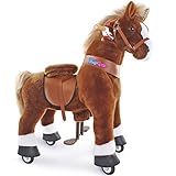 PonyCycle Pferd zum reiten, für Kinder 4–7 Jahre, 76cm Hoch, Reitpferd...