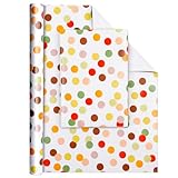 AiQInu Geschenkpapier Rolle 43x300cm, Geschenkpapier Set,...