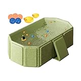 Babybadewanne – faltbare Badewanne für Kleinkinder | Tragbares...