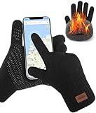 Bobelle Handschuhe Herren, Winterhandschuhe Damen Thermo Warme Fleece,...