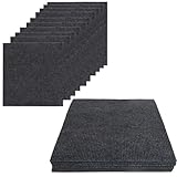 10 Stück Teppichfliesen 30x30cm Bodenbelag Selbstklebend - Nadelfilz...