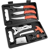 Outdoor 02OE069 Edge Unisex – Erwachsene Jaeger Pak Messerset, orange, 32...